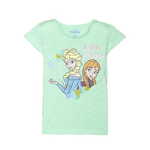 Kidsville Frozen Green Girls Regular fit T-Shirt(2-3 Years)