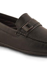 Load image into Gallery viewer, ID Men&#39;s Leather Loafers (Black)
