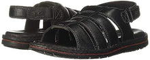 Load image into Gallery viewer, Lee Cooper Men Black Leather Outdoor Sandals-8 UK (41 EU) (8.5 US) (LC3059E)
