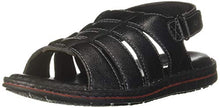 Load image into Gallery viewer, Lee Cooper Men Black Leather Outdoor Sandals-8 UK (41 EU) (8.5 US) (LC3059E)
