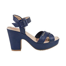 Load image into Gallery viewer, Mochi Women&#39;s Blue Fashion Sandals-3 UK (36 EU) (75-7733)
