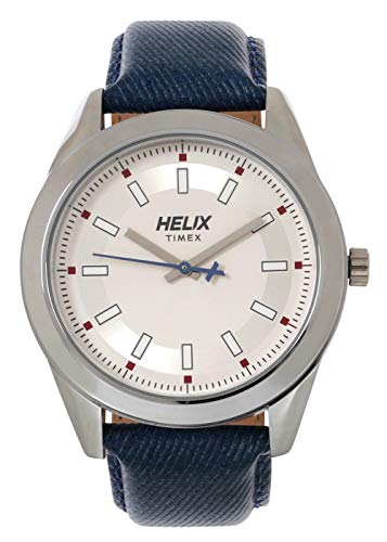 helix Analog Silver Dial Men's Watch-TW031HG05