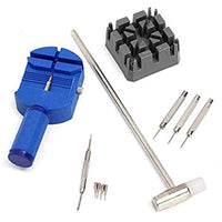 DIY Crafts Watch Strap Holder Link Pin Remover Hammer Spring Bar Pins Repair Tool Kit DIY Kit (Pack of 11 Pcs, Design No # 3)