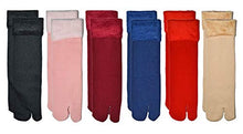 Load image into Gallery viewer, VT VIRTUE TRADERS Multicolour Velvet Fleece Fur Winter Thermal Thumb socks for Women, Men and Girls (Pack of 6 Pairs)
