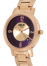 Load image into Gallery viewer, helix Analog Purple Dial Women&#39;s Watch-TW024HL22
