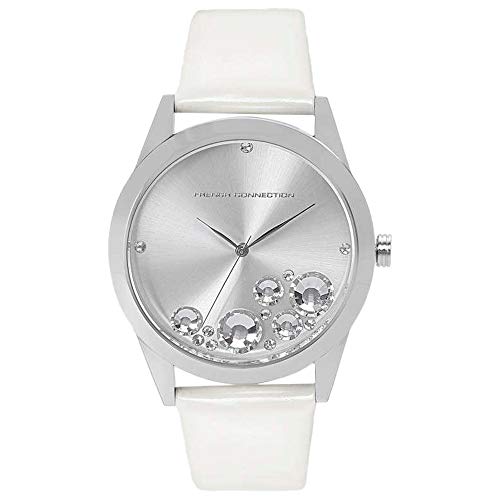 French Connection Analog White Dial Women's Watch-FC1117W-A