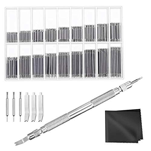 DIY Crafts Watch Link Remover Kit with Spring Bar Tool Watch Band Tool and Watch Strap Link Pins. (Pack of 1 Pc, Watch Link Remover Kit)