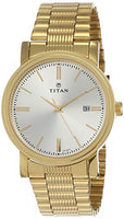 Titan Analog OffWhite Dial Men's Watch NM1712YM02 / NL1712YM02