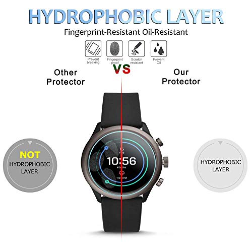Fossil sport sales watch screen protector