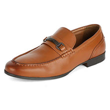 Load image into Gallery viewer, Red Tape Men Tan Leather Loafers-8 UK (42 EU) (RTS11713D)
