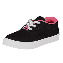 Load image into Gallery viewer, DAYZ Girls GCS-36-Black/Pink_6 Black Sneaker (GCS-36-Black/Pink)
