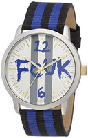 FCUK Analog Silver Dial Men's Watch-FK0001B