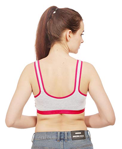 Women Cotton Non Padded Non-Wired Bra (Pack of 1) (Color : Pink) (Size –  NavaStreet - United Kingdom
