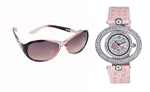 Exotica Fashion Pink Analog Dial Women's Watch Super Combo