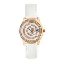 Gio Collection Analog White Dial Women's Watch