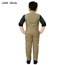 Load image into Gallery viewer, Little Hardy Boy&#39;s Cotton 3 Piece suit (Olive Green) (1-2 Years)
