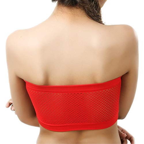 Nighty Nine Women Non Padded Non Wired Bandeau RedTube Bra for Girls ( –  NavaStreet - United Kingdom