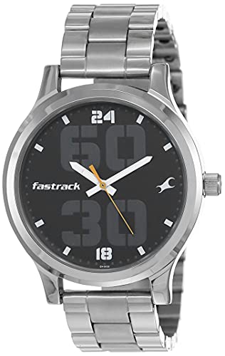 Fastrack Bold Analog Black Dial Men's Watch NM38051SM07/NN38051SM07