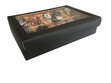 Load image into Gallery viewer, SAW LEATHER GOODS 10 Slot Watch Box in Leatherette
