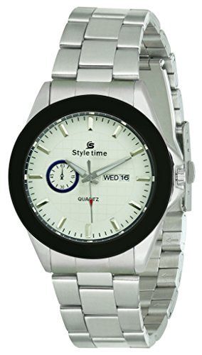Style Time Stainless Steel Men's Watch -ST-364