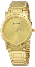 Load image into Gallery viewer, Sonata Classic Analog Gold Dial Men&#39;s Watch NM1141YM10/NN1141YM10
