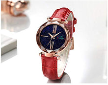 Load image into Gallery viewer, Nakzen Fashion Star Network Casual Ladies Watch - Red

