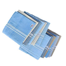 Load image into Gallery viewer, Ashoka Men&#39;s Cotton Handkerchief (multicolour) pack of 12
