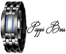 Load image into Gallery viewer, Pappi-Haunt Automatic Movement Digital Black Dial Unisex Watch
