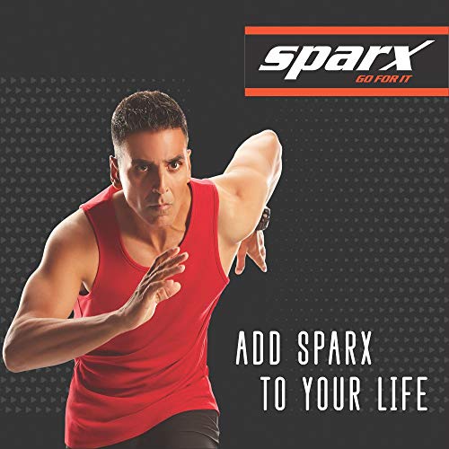 Sparx Men s White Navy Blue Running Shoes 7 UK SX0241G