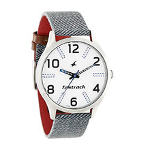 Load image into Gallery viewer, Fastrack Denim Analog White Dial Men&#39;s Watch 3184SL01/NN3184SL01
