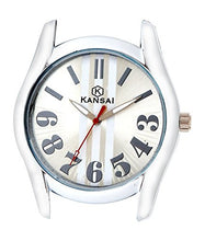 Load image into Gallery viewer, Kansai Analog Silver Dial Men&#39;s Watch (KW011)
