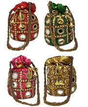 Load image into Gallery viewer, AILTINO Women Potli Bag combo&#39;s and set&#39;s (Set of 4)
