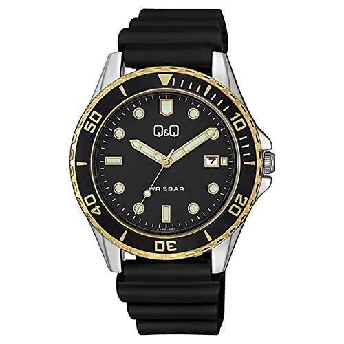 Q&Q Analog Black Dial Men's Watch-A172J372Y