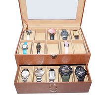 Load image into Gallery viewer, KNOTT Watch Case/Watch Holder/Watch Organizer Watch Case for 20 Watches
