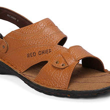 Load image into Gallery viewer, Red Chief Elephant Tan Casual Slip On Sandal For Men (RC3560 107 UK-10)
