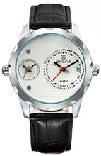 Load image into Gallery viewer, Skone Leather Analog White Dial Men&#39;s Watch (HMWA04S053C0)
