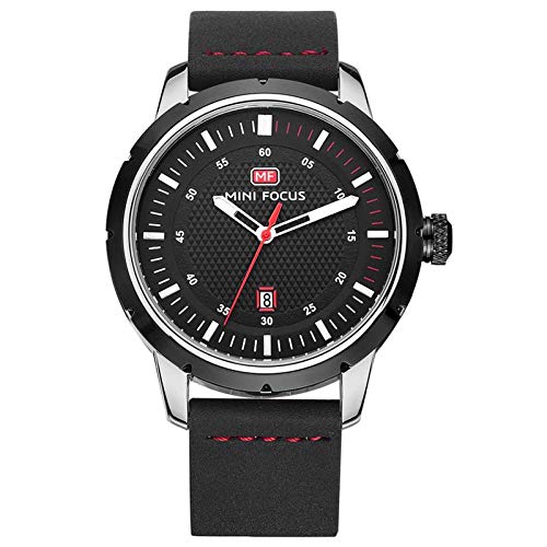 Mini Focus Luxury Men's Watch,Top Brand Quartz Watch, Casual Fashion Waterproof Stainless Steel Back Male Wristwatch MF0014G.03