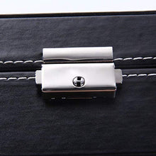 Load image into Gallery viewer, Styleys Wrist Watch Storage Box Display Case Organizer Jewellery Organizer Storage Box Sunglasses Storage Box- 6+3 Grids Watch Box (6+3 Grids Black- W75B)
