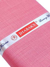 Load image into Gallery viewer, JHABAK&#39;S Pack of 4 Unstitched Exclusive Shirt Fabric Combo for Men - Cotton Blend Material - 2.25m Shirt Cloth (Rose Pink, Pink, Sea Salt, Tortilla Brown)
