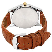 Load image into Gallery viewer, OMAX Analogue Men&#39;s Watch(Gold Dial Brown Colored Strap)-OP002-G
