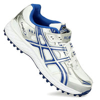 ASE PRO White & Blue Professional Cricket Shoes for Men_7