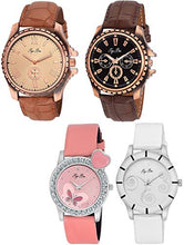 Load image into Gallery viewer, Pappi-Haunt Analogue Multi-Colour Dial Women&#39;s Watches -Special Dual Couple Combo
