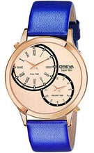 Load image into Gallery viewer, Oreva Leather Men&#39;s/Boy&#39;s Analogue Wrist Watches (Rose Gold 2)
