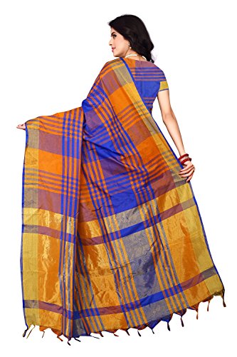 Dhruvi Trendz Soft Cotton Silk Saree For Women Banarasi Saree