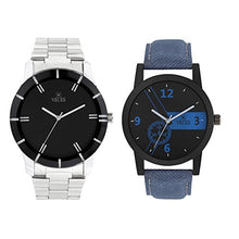 Load image into Gallery viewer, Veces Combo of 2 Analogue Multicolor Dial Mens Watches-Combo S002 S005
