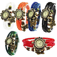 Pappi-Haunt - Quality Assured - Set of 15 Stylish Colorful Butterfly Watchband - .A Perfect Birthday Return Gift for Girls.